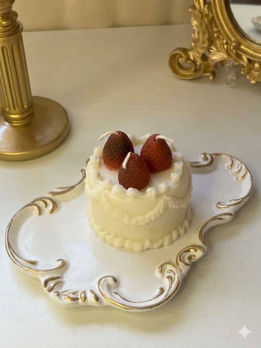 Round cake - vue 1